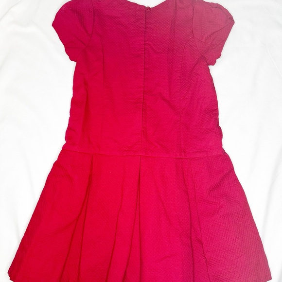 Jacadi Quilted Drop Waist Dress Size 7Y - Picture 5 of 5